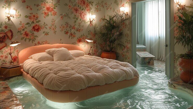 Queen Water Bed