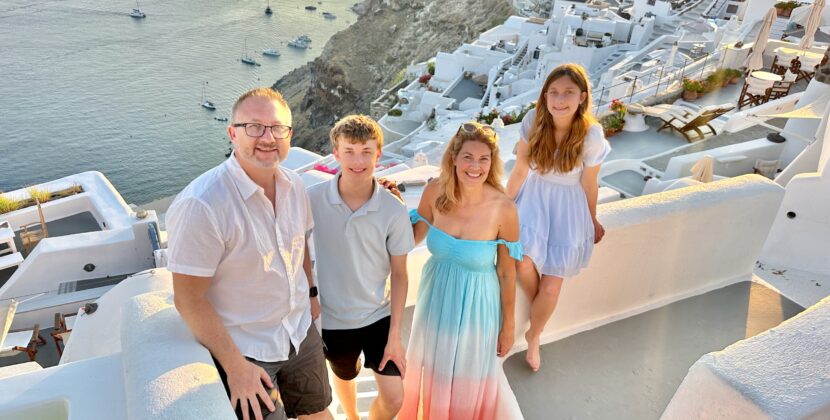 Santorini with Kids